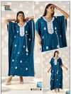 Honey Vol 3 By Blue Hills Fancy Rayon Kaftan Style Kurti 